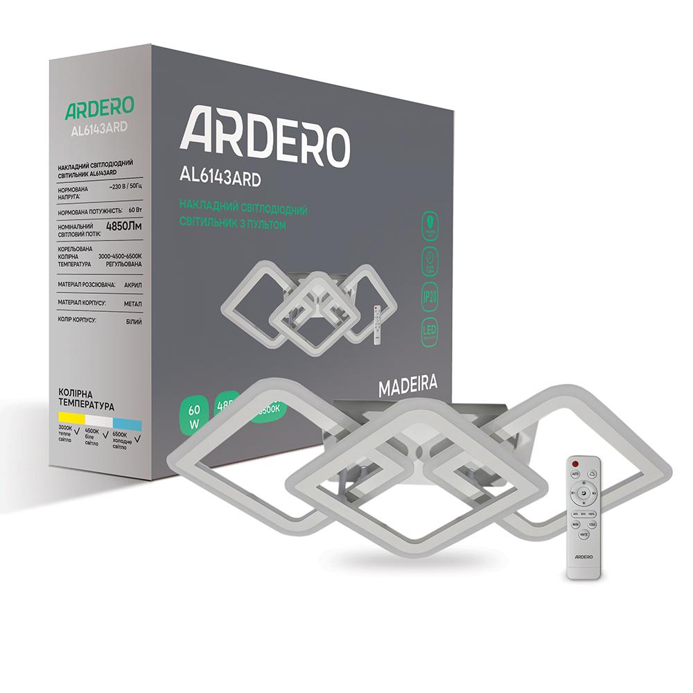 Светодиодный настенный светильник Ardero AL6143ARD MADEIRA 54Вт белый