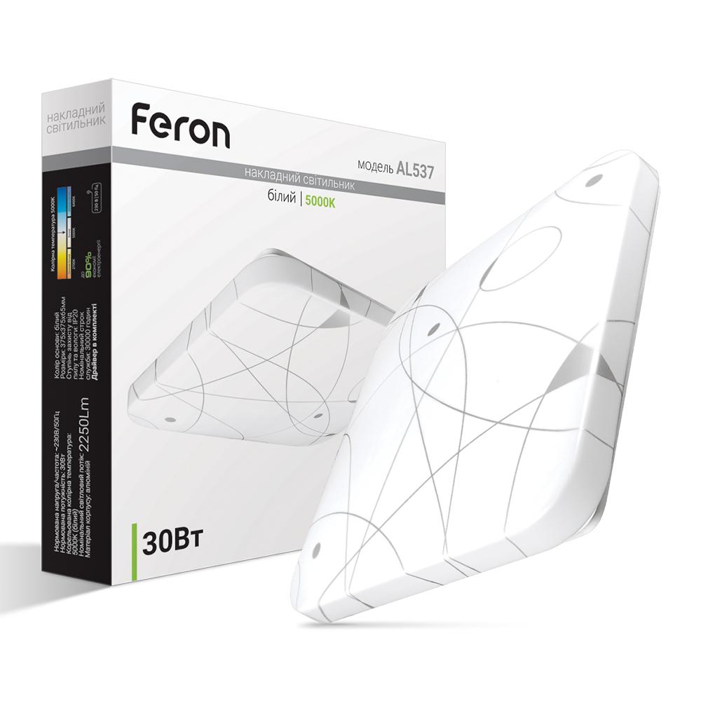 Светодиодный настенный светильник Feron AL537 30Вт 5000K белый