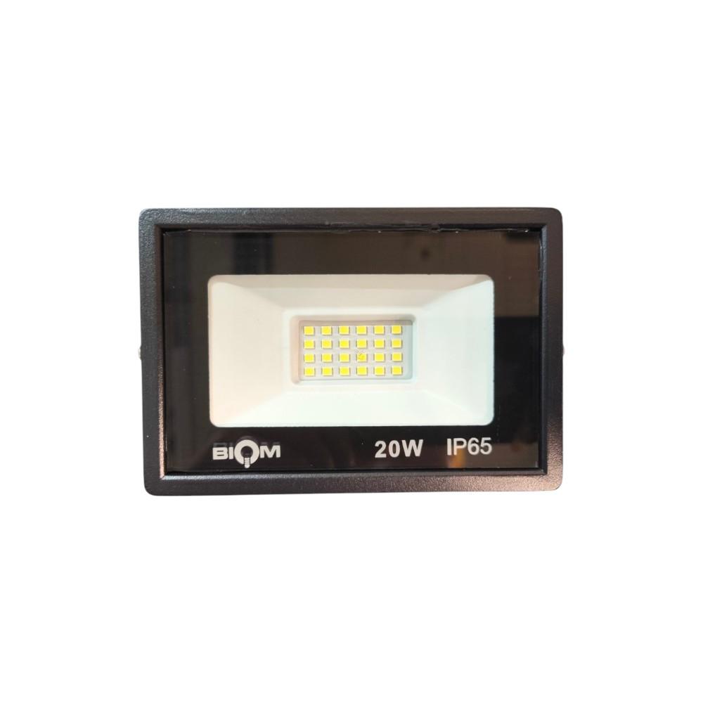 Світлодіодний прожектор BIOM 20W S6-SMD-20-Slim 6200К 220V IP65