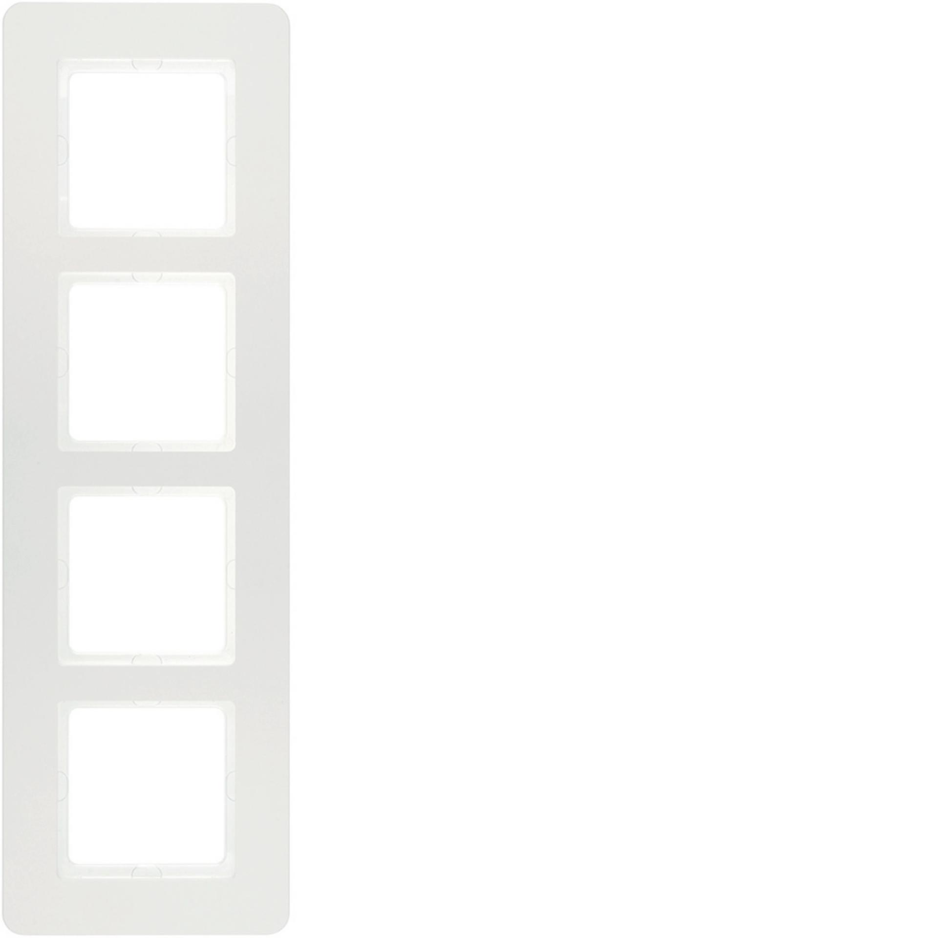 Рамка 4Х пластикова пол.білизна, Q.7