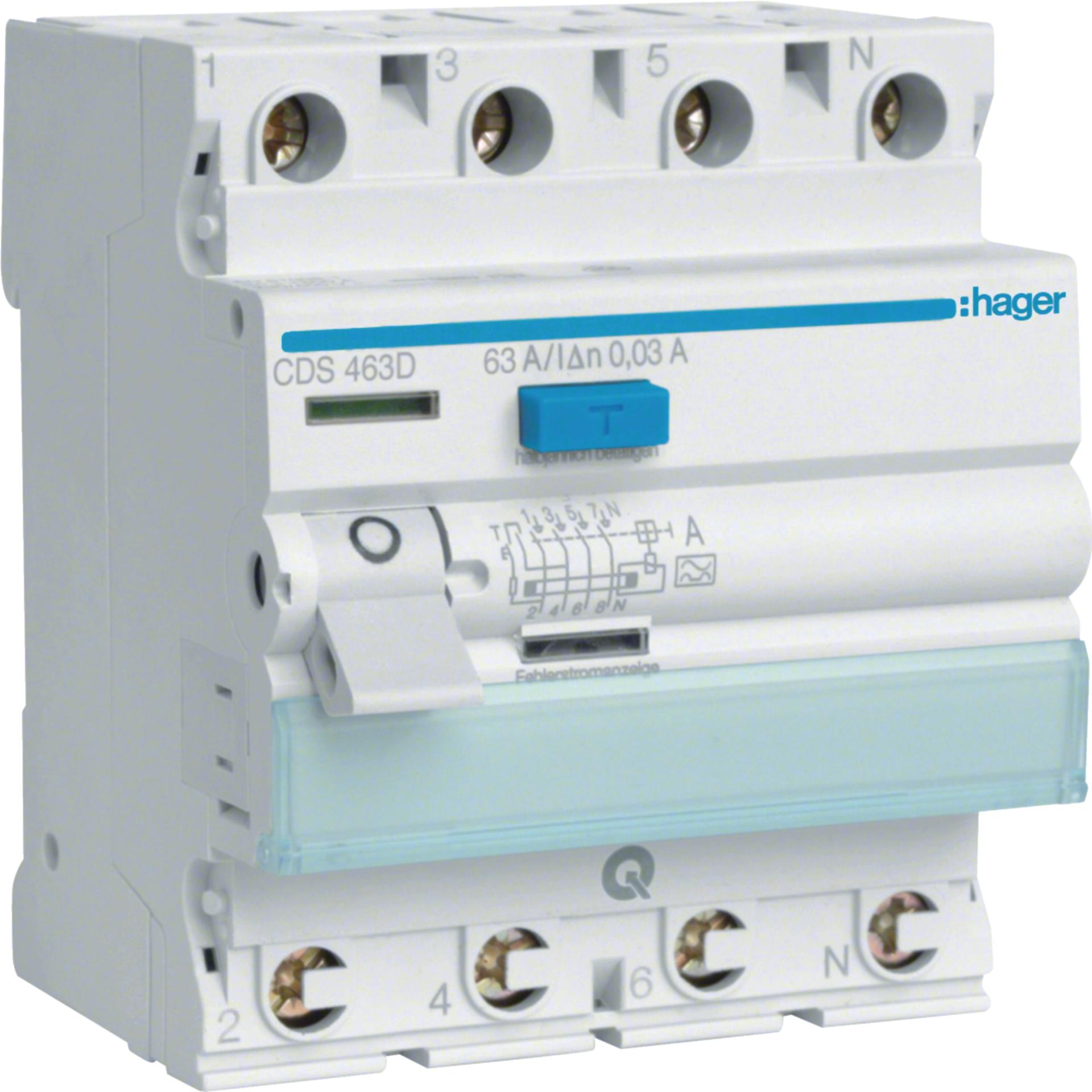 ПЗВ QC 4P 63A 30mA A