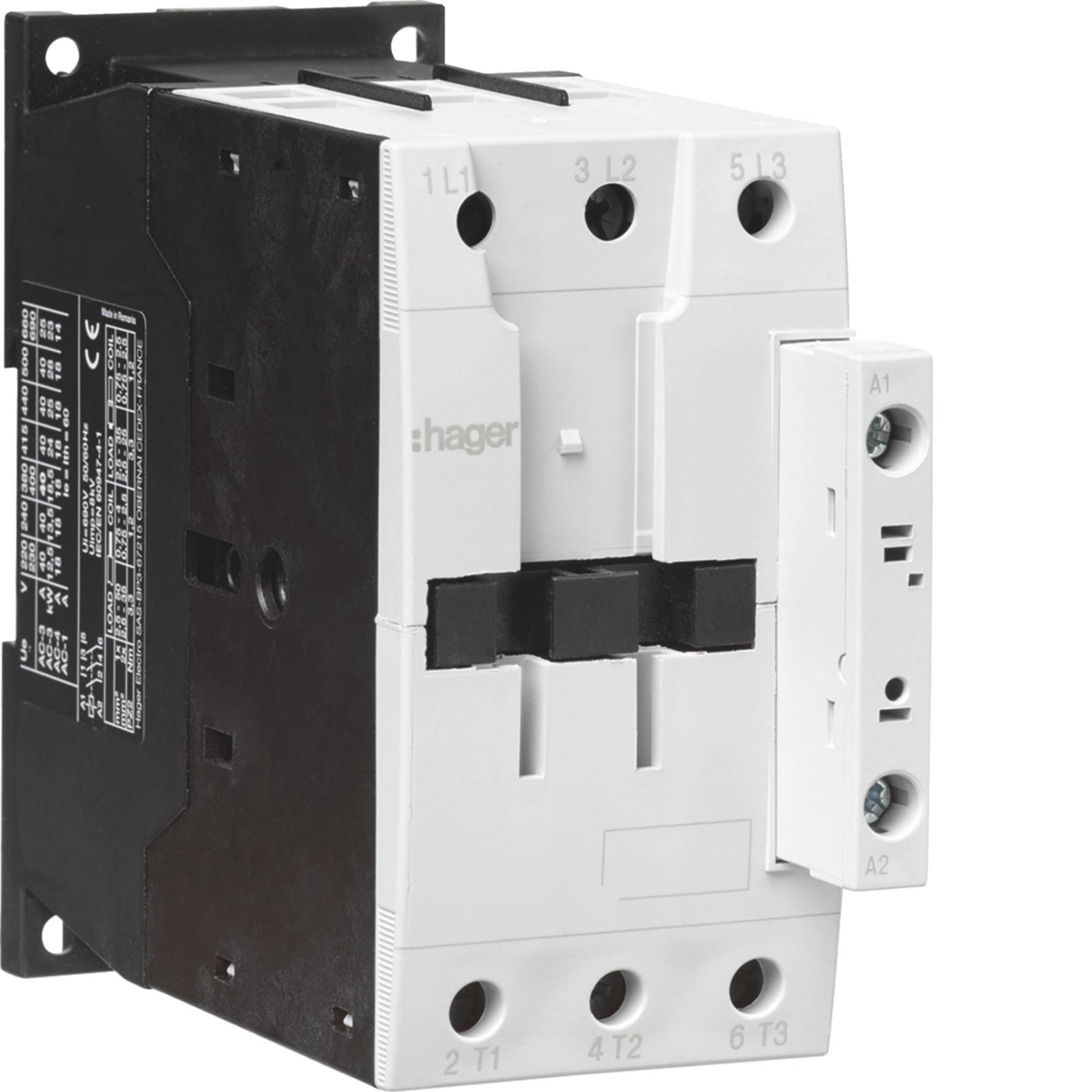 Контактор корпусной 3P, 230В-AC, 72А AC-3