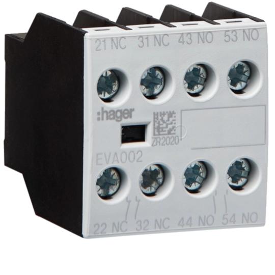 Додатковий контакт 2НВ+2НЗ для EV007-10…EV038-10, EVN022…EVN045, EVL014…EVL027