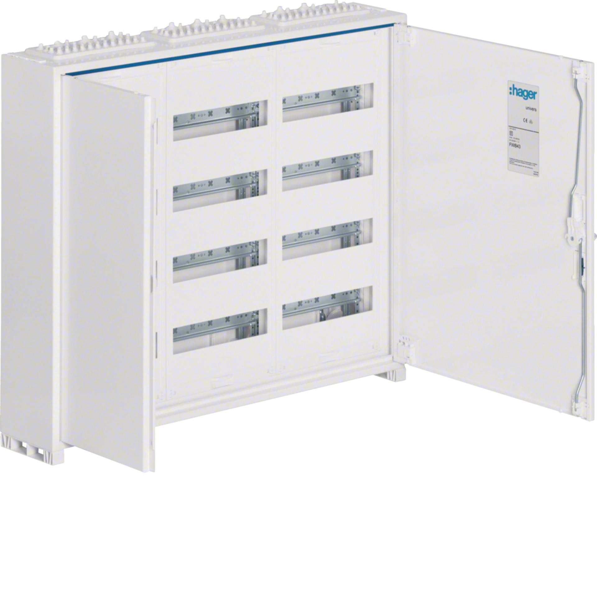 Щит Univers IP44/II 650x800x161мм 144мод.(3x48)