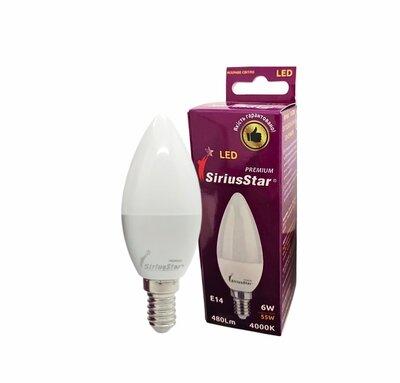 Светодиодная лампа SIRIUSSTAR 3202 6W-4000K-E14