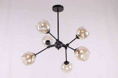 Подвесная люстра в стиле Loft Sirius C867-6 (на 6 лампочек)