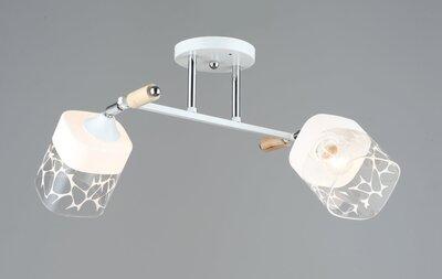Люстра потолочная Sirius B A4118/2 WT+CH с поворотным механизмом