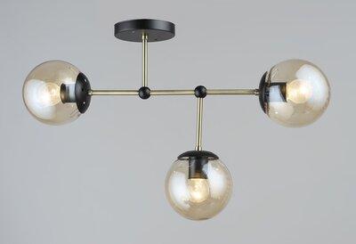 Люстра потолочная Sirius B A4261/3 AB+BK