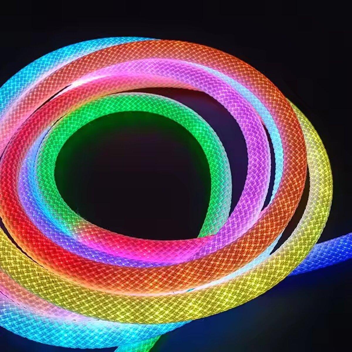 Світлодіодна плетена стрічка розумна VALESO 5m 250LED RGB з пультом та керуванням через застосунок