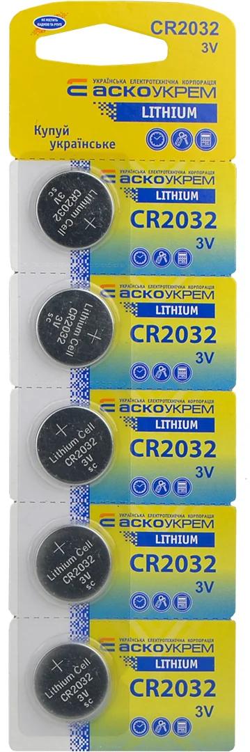 Батарейка літієва CR2032.BP5 (blister 5)
