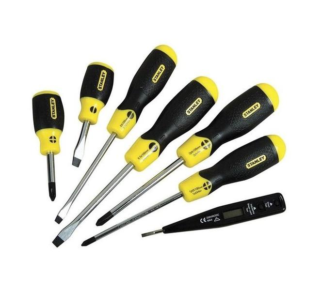 Набор отверток STANLEY Cushion Grip 6 предметов