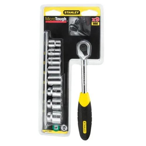 Набор головок торцевых STANLEY MicroTough 3/8 9 предметов