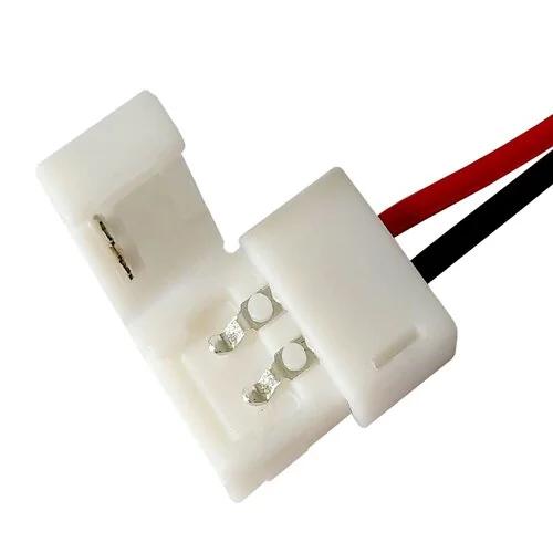 Соединитель для светодиодных лент OEM SC-06-SW-10-2 10 мм соединительный провод (провод-зажим)