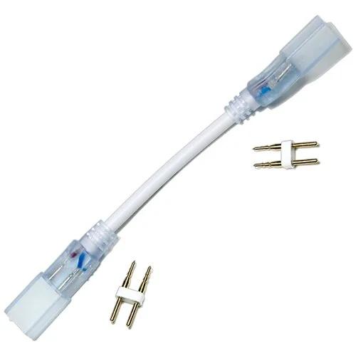 Коннектор для светодиодных лент 220В 3528/5730-60 (2 разъема-провод + 2pin (2 шт.))