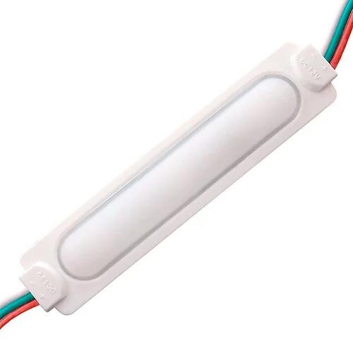 Светодиодный модуль BRT XG61 5050-3 led RGB IC 2811 0.72W 12В с линзой
