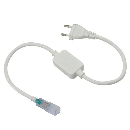 Питающий кабель для ленты NEON 220В 8*16мм IP65 15А макс. 100м