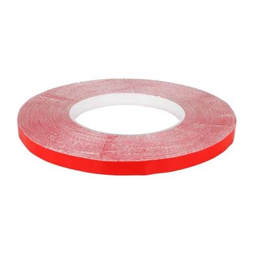 Скотч AT-2s-200-95-50-RED (9,5мм х 50м) тканинная основа, красный