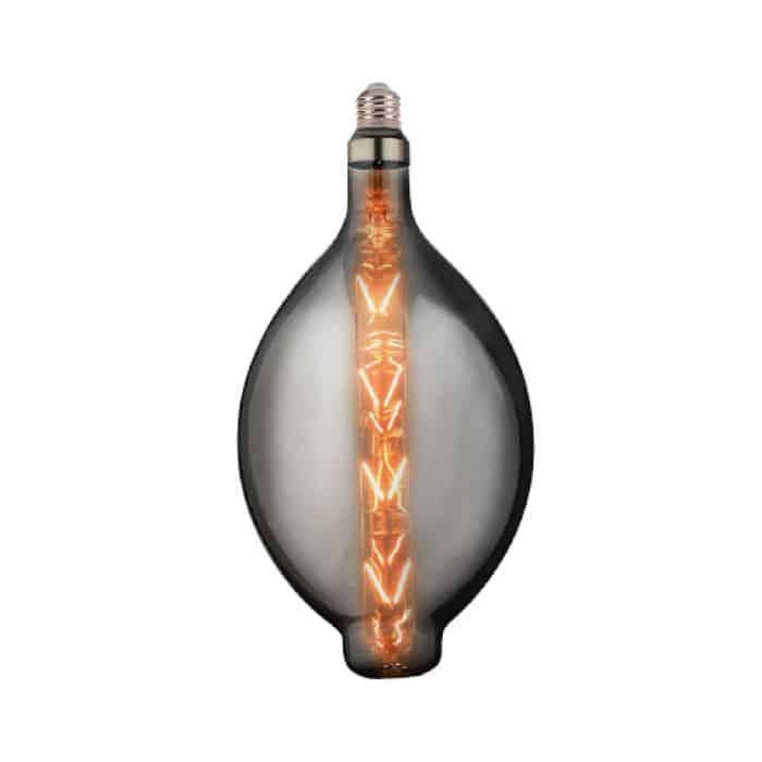 Светодиодная лампа Filament ENIGMA 8W E27 Титан