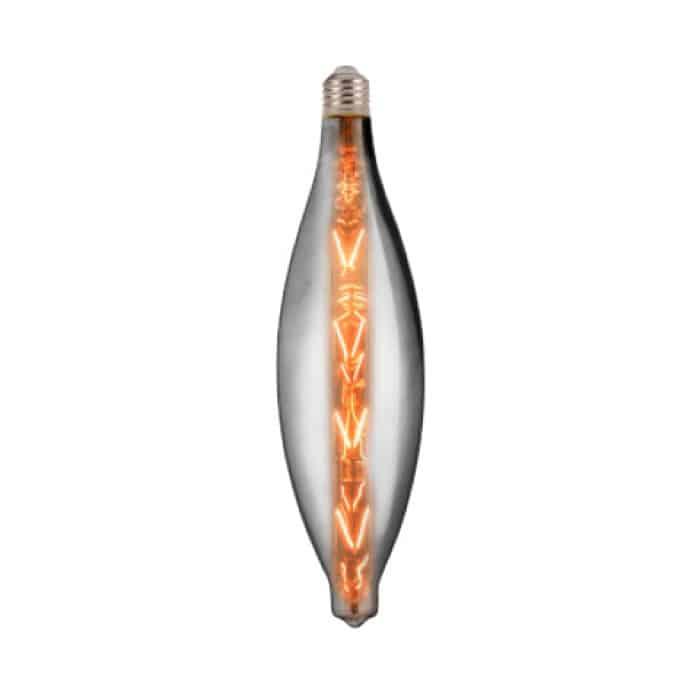 Светодиодная лампа Filament ELLIPTIC 8W Е27 Титан