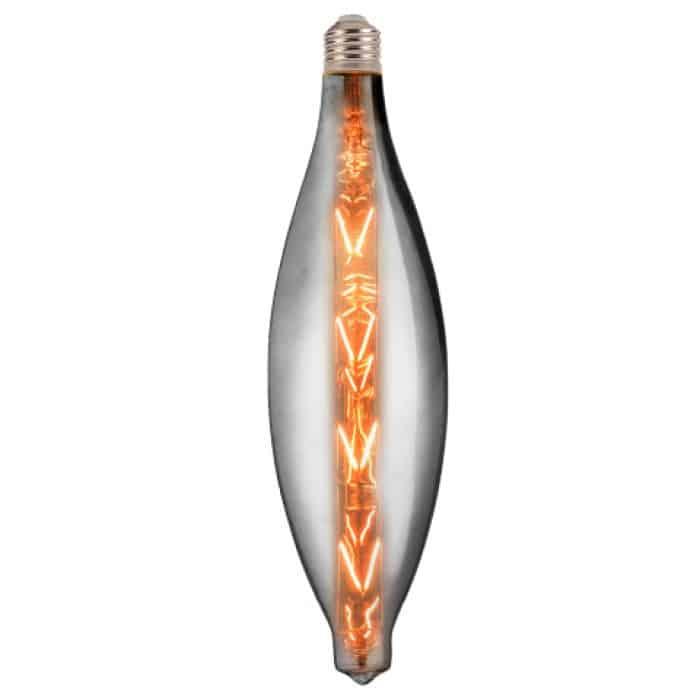 Светодиодная лампа Filament ELLIPTIC-XL 8W Е27 Титан