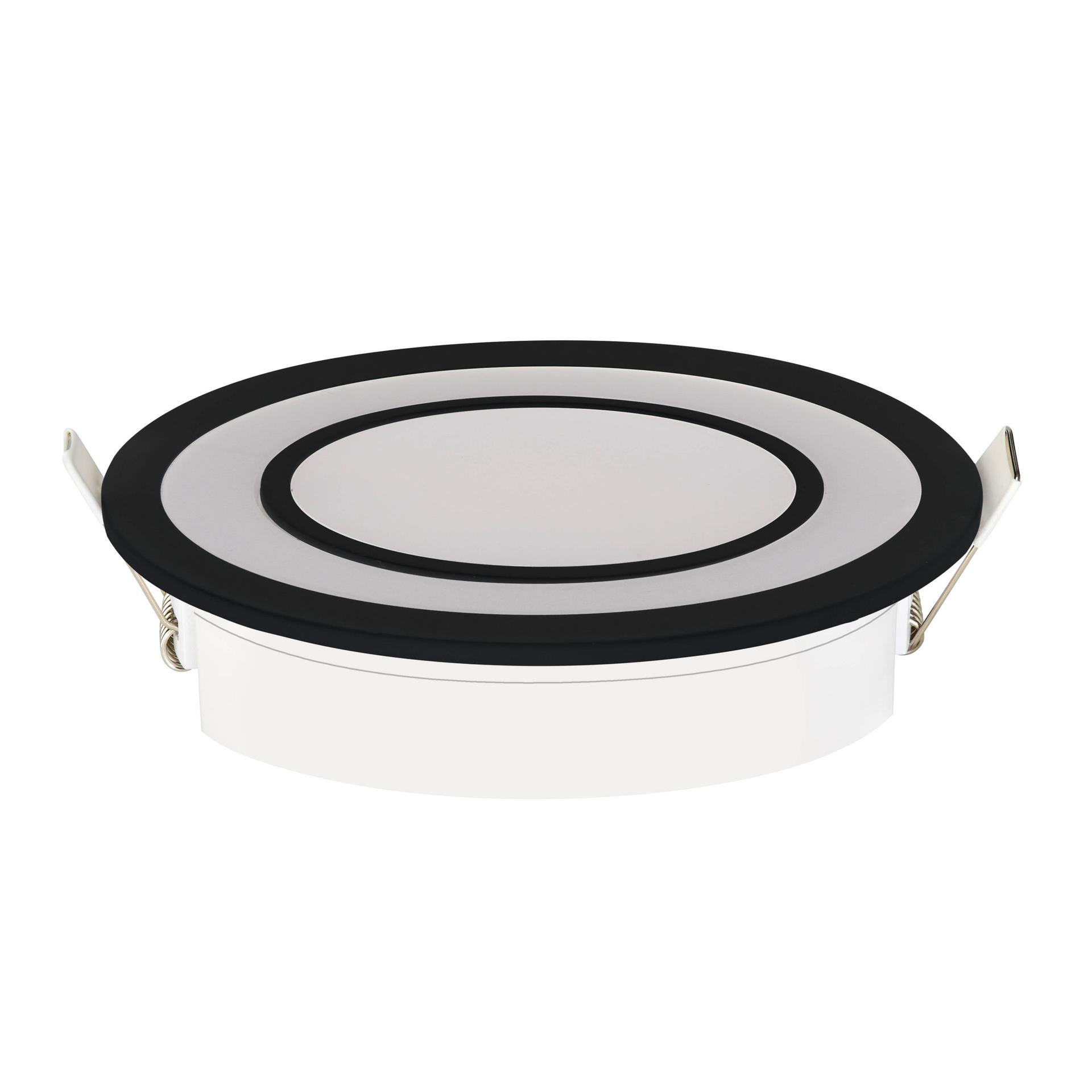 Светодиодный светильник встроенный LED CARTER-12 12W 4200K черный