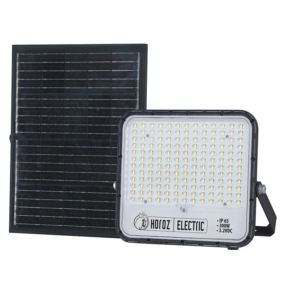 Прожектор світлодіодний з сонячною панеллю TIGER PRO-300 300W 6400K
