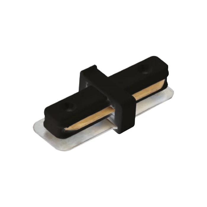 Соединитель шинопровода прямой 220-240V черный
