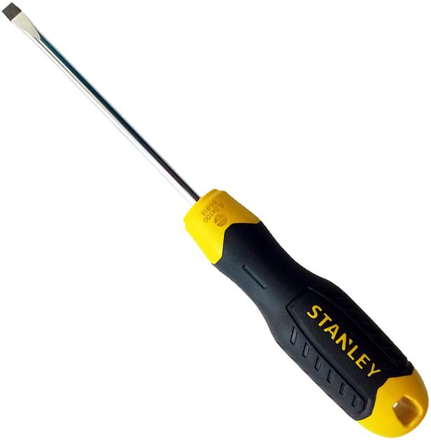 Викрутка плоска STANLEY "Cushion Grip" SL5 x 100 мм