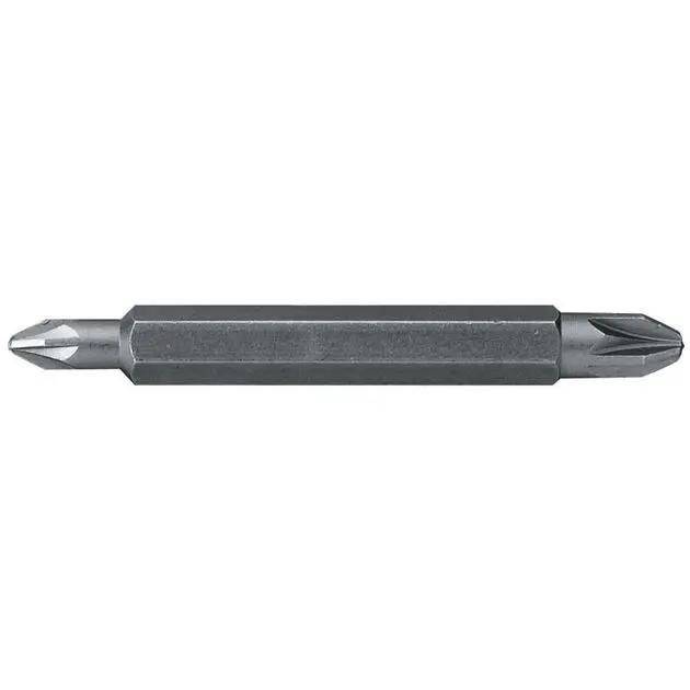 Насадка викруткова двохстороння STANLEY хрестова PZ1/PZ2 х 60 мм 10 шт