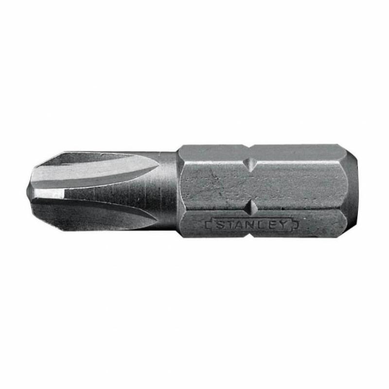 Насадка викруткова STANLEY 1/4" хрестова PH3 х 25 мм 25 шт