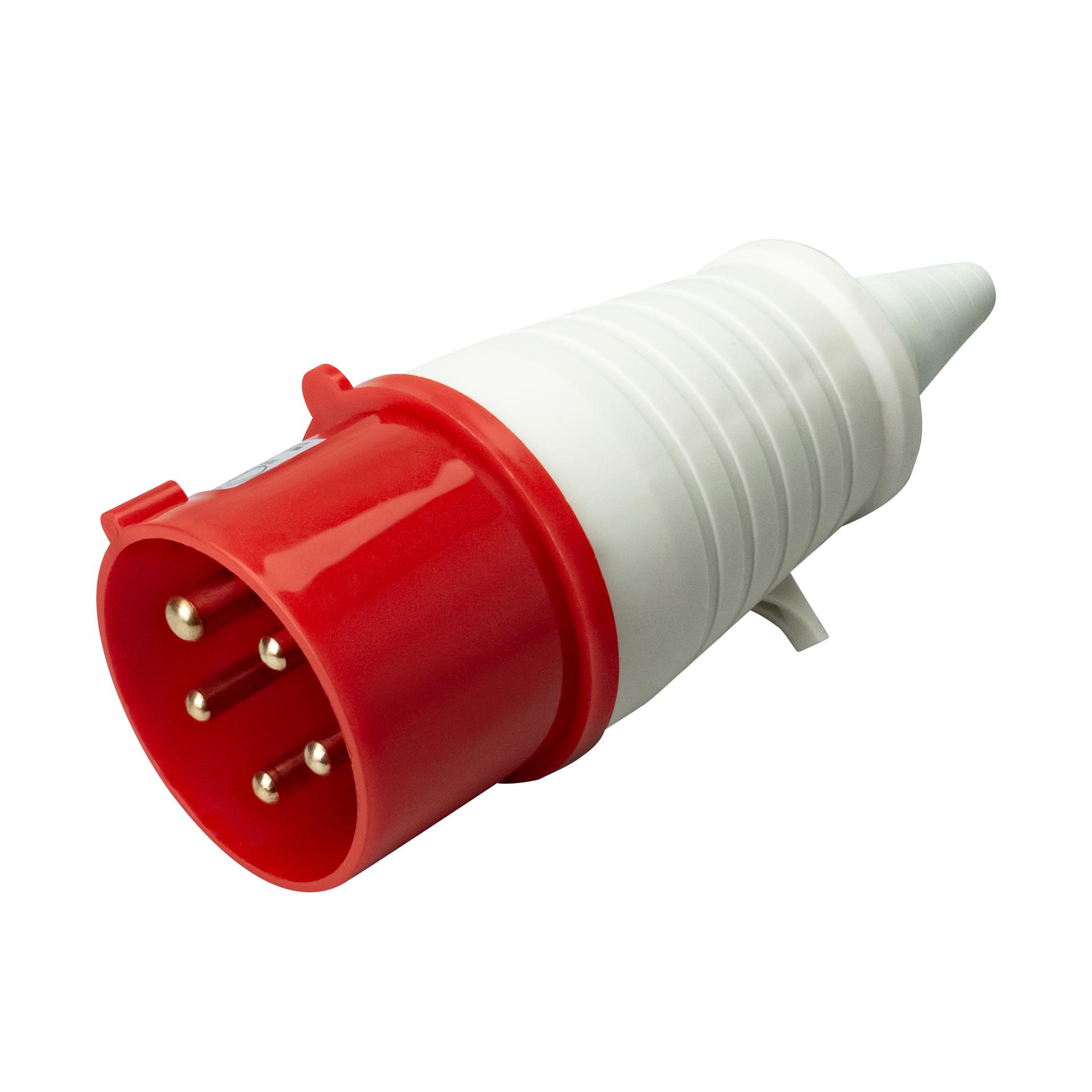 Вилка прямая с заземлением HOROZ ELECTRIC