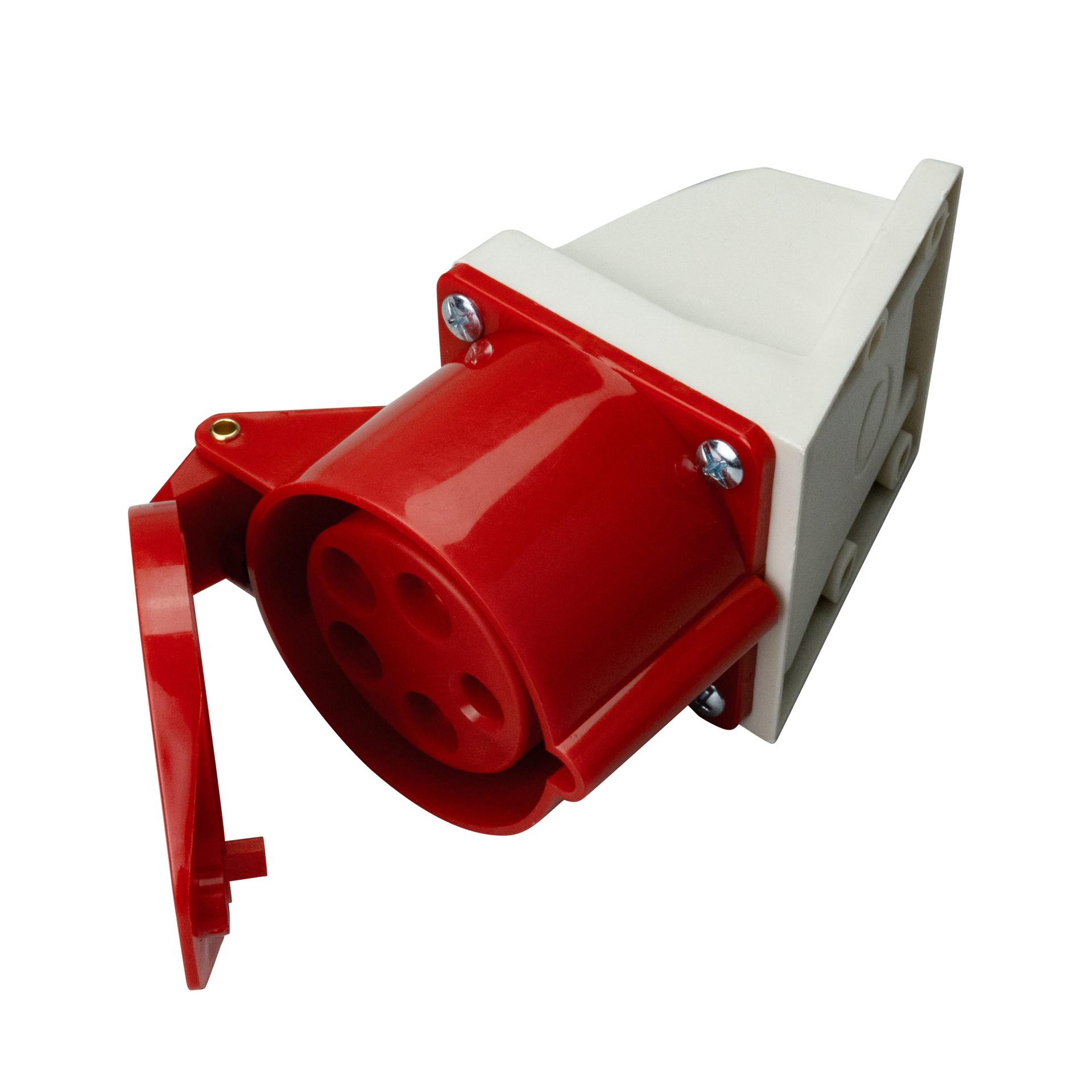 Розетка с заземлением 220V-415V/50-60Гц