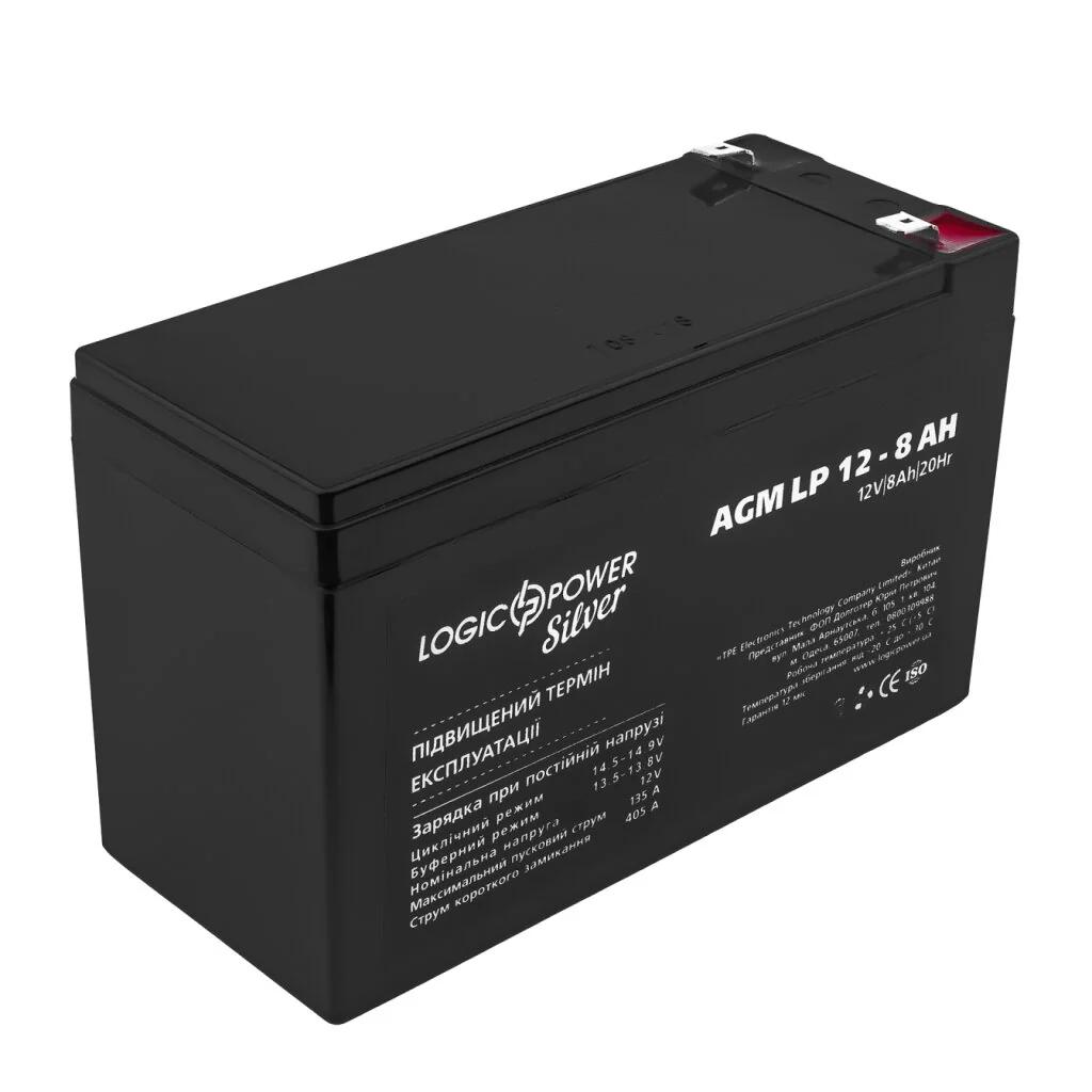 Аккумулятор AGM LP 12V - 8 Ач Silver