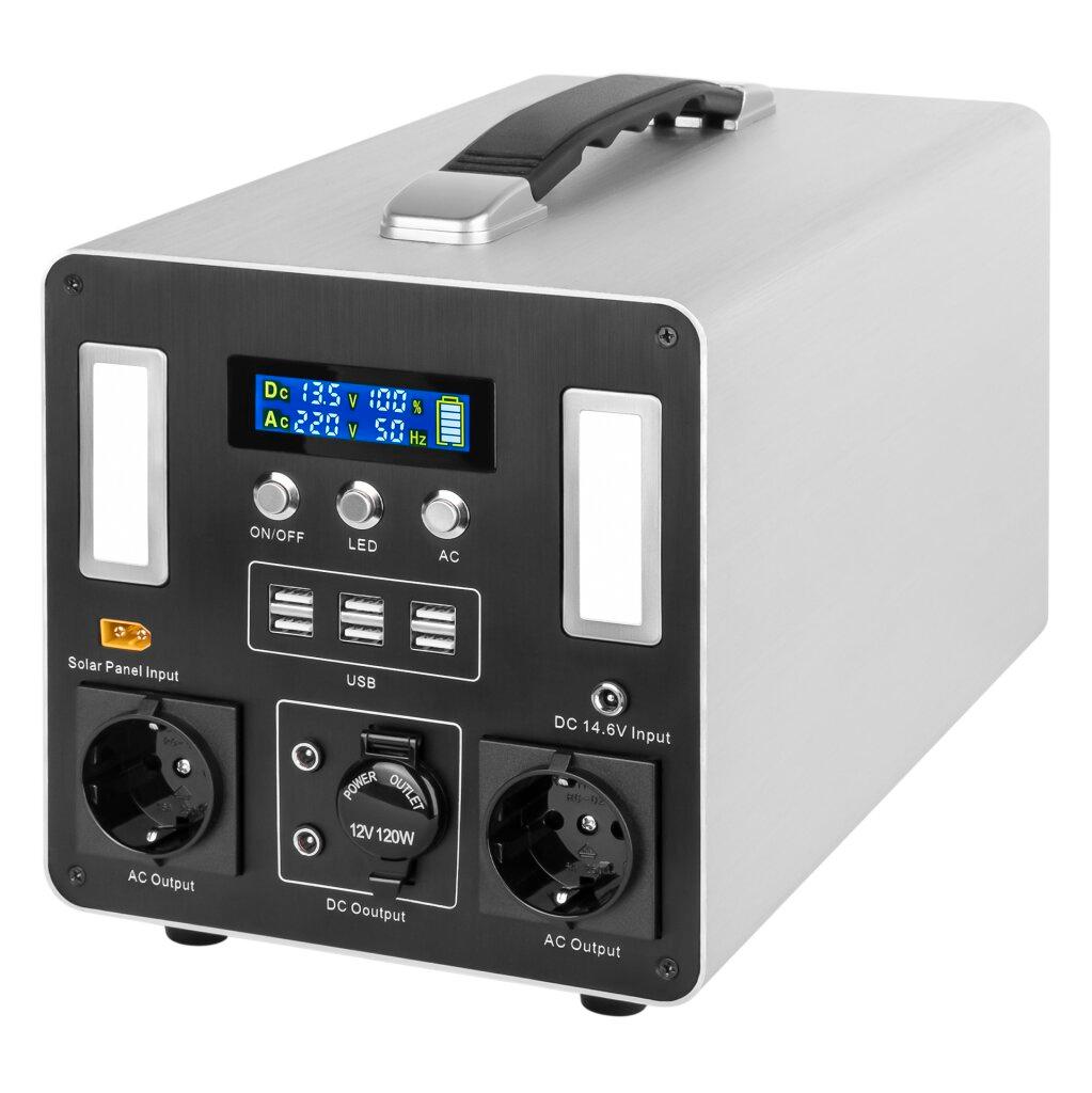 Многофункциональная портативная зарядная станция LP CHARGER MPPT 1000 Max (1000 Вт, 960 Втч)