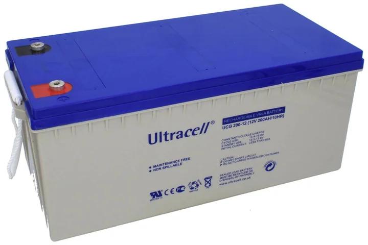 Аккумуляторы гелевые ULTRACELL UCG200-12 12V 200 Ач