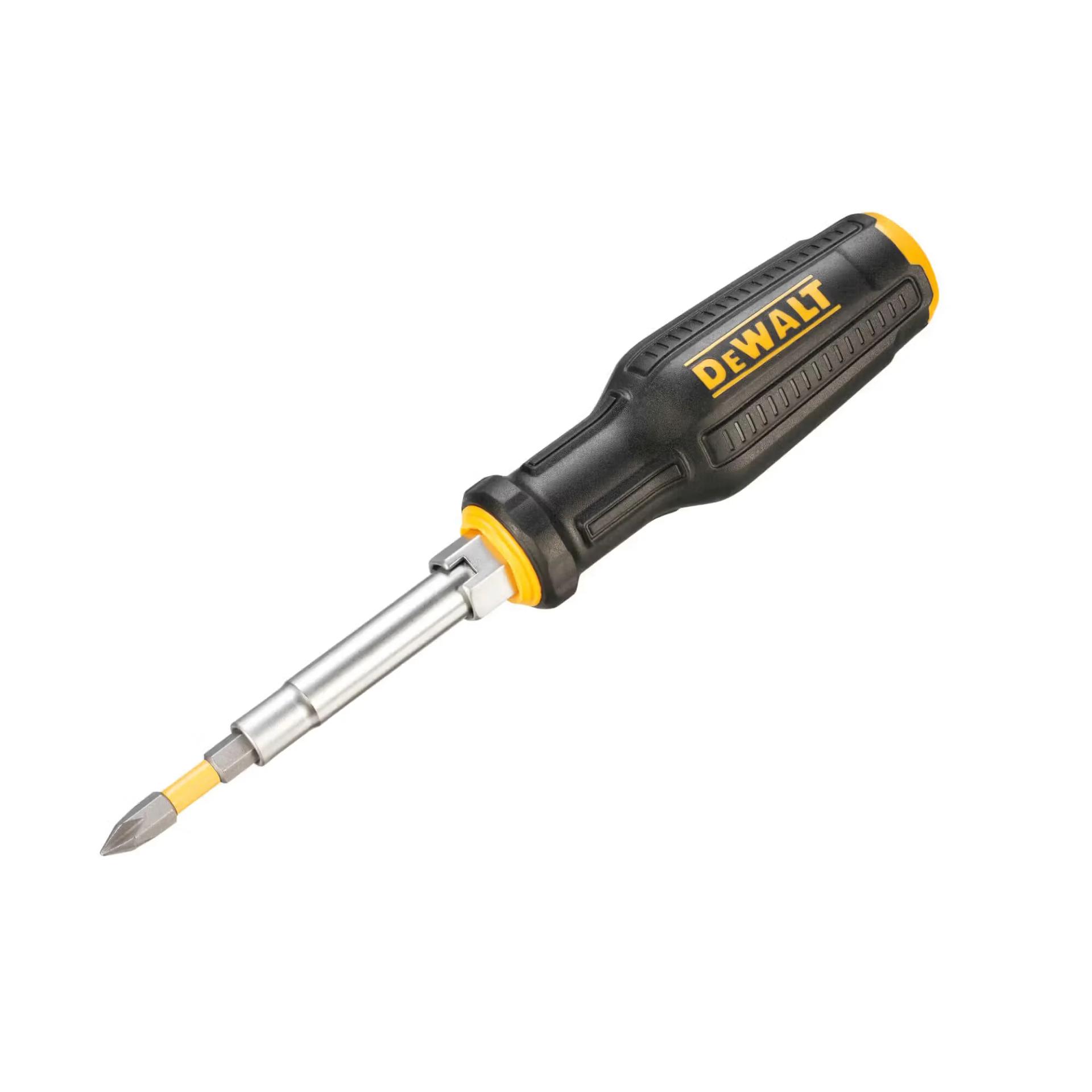 Отвёртка - набор FULL FIT 6 Way с двумя сменными битами DeWALT DWHT66569-0