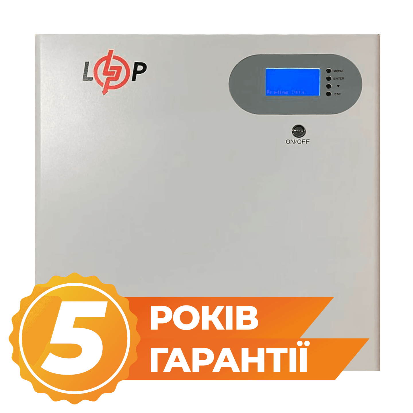 Акумулятор LP LiFePO4 51,2V - 100 Ah 5120Wh (Smart BMS 100A) з LCD WAB RS485/CAN