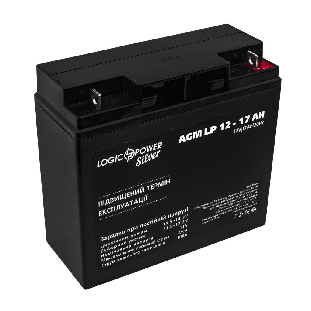 Аккумулятор AGM LP 12V - 17 Ач Silver