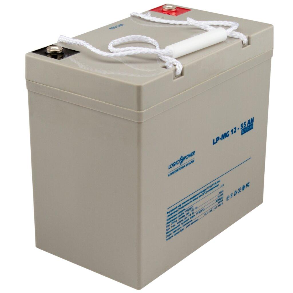 Акумулятор мультигелевий LP-MG 12V - 55 Ah Silver