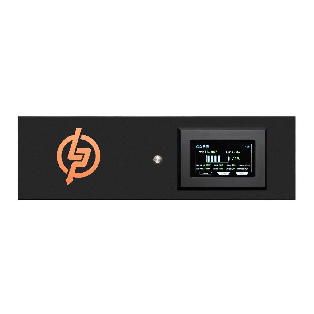 Акумулятор LP LiFePO4 70,4V - 32 Ah (2253Wh) (BMS 30A/30А) метал LCD Smart BT