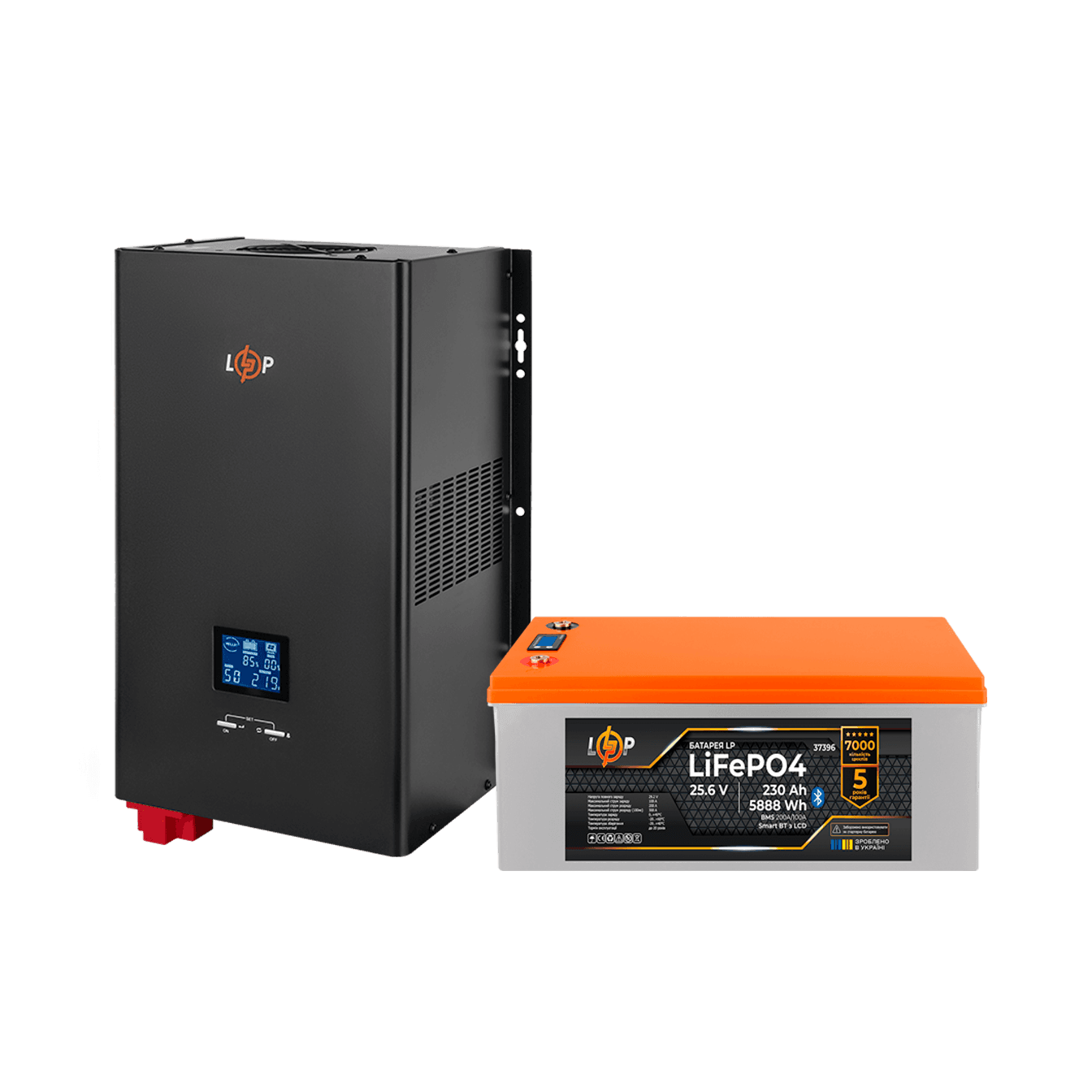 Комплект резервного питания LP (LogicPower) БП + литиевая (LiFePO4) батарея (UPS W3600 + АКБ LiFePO4 5888W)