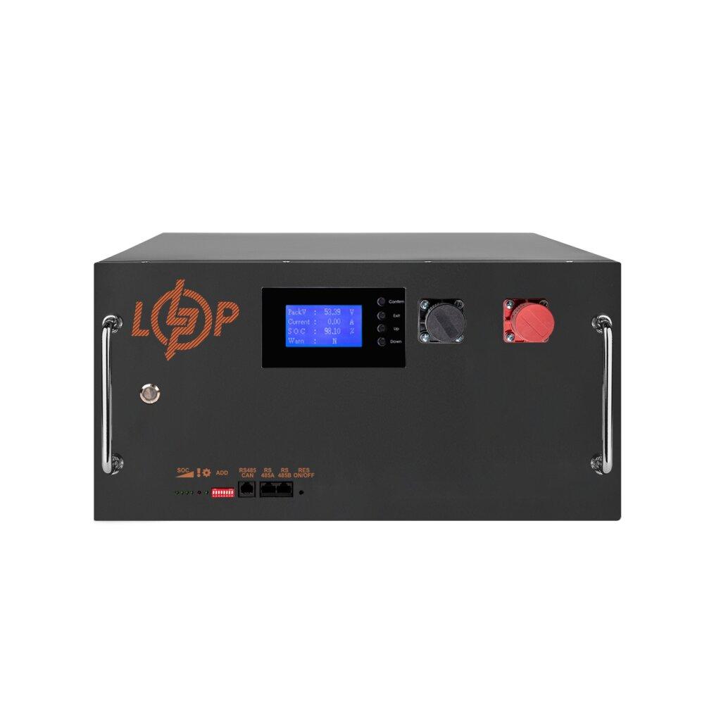 Аккумулятор LP LiFePO4 51,2V - 230 Ah (11776Wh) (BMS SP 200A/100A) RM RS485/CAN LCD BL