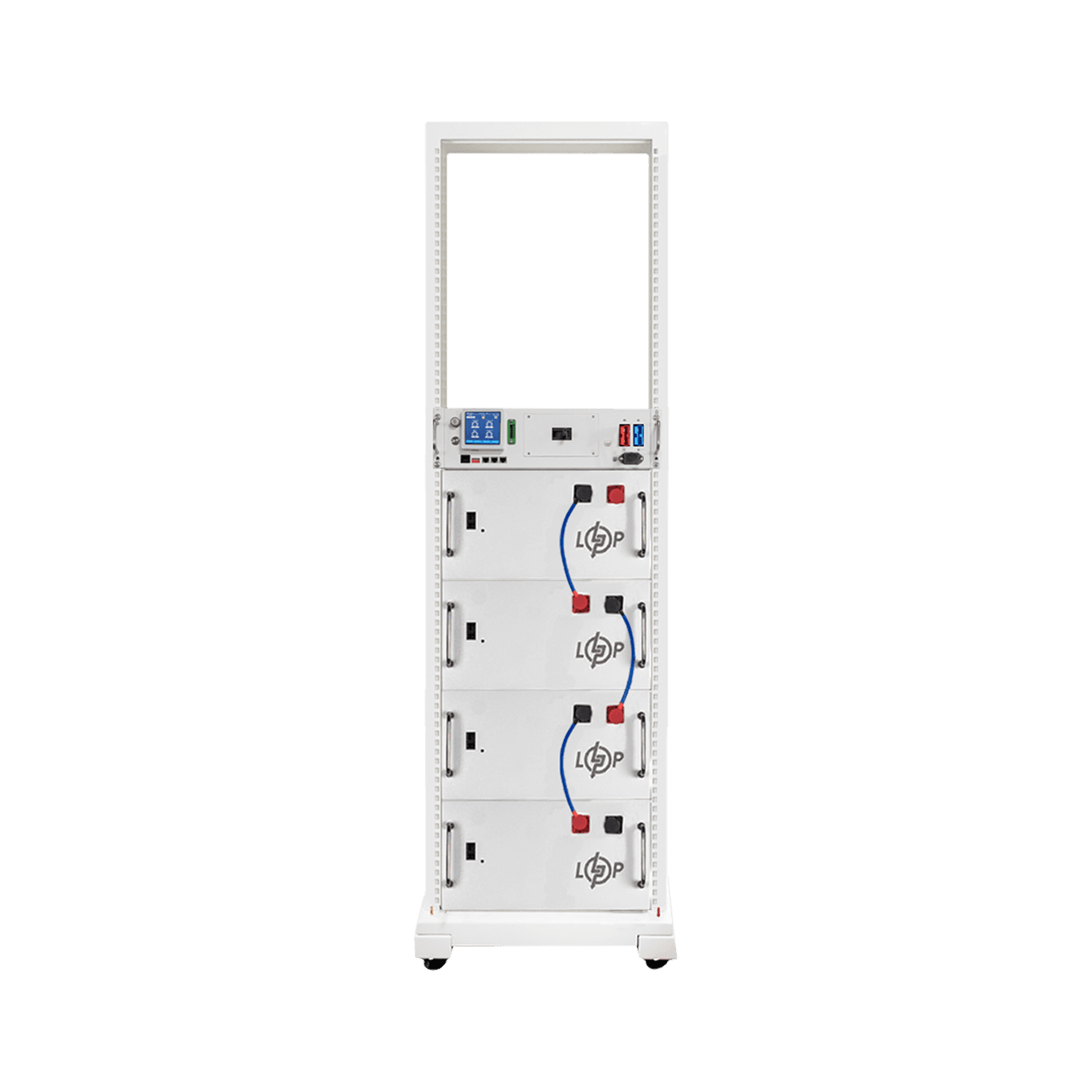 Аккумулятор LP LiFePO4 Battery HVM 204,8V 280Ah (57344Wh) BMS 125A AB Lrack white
