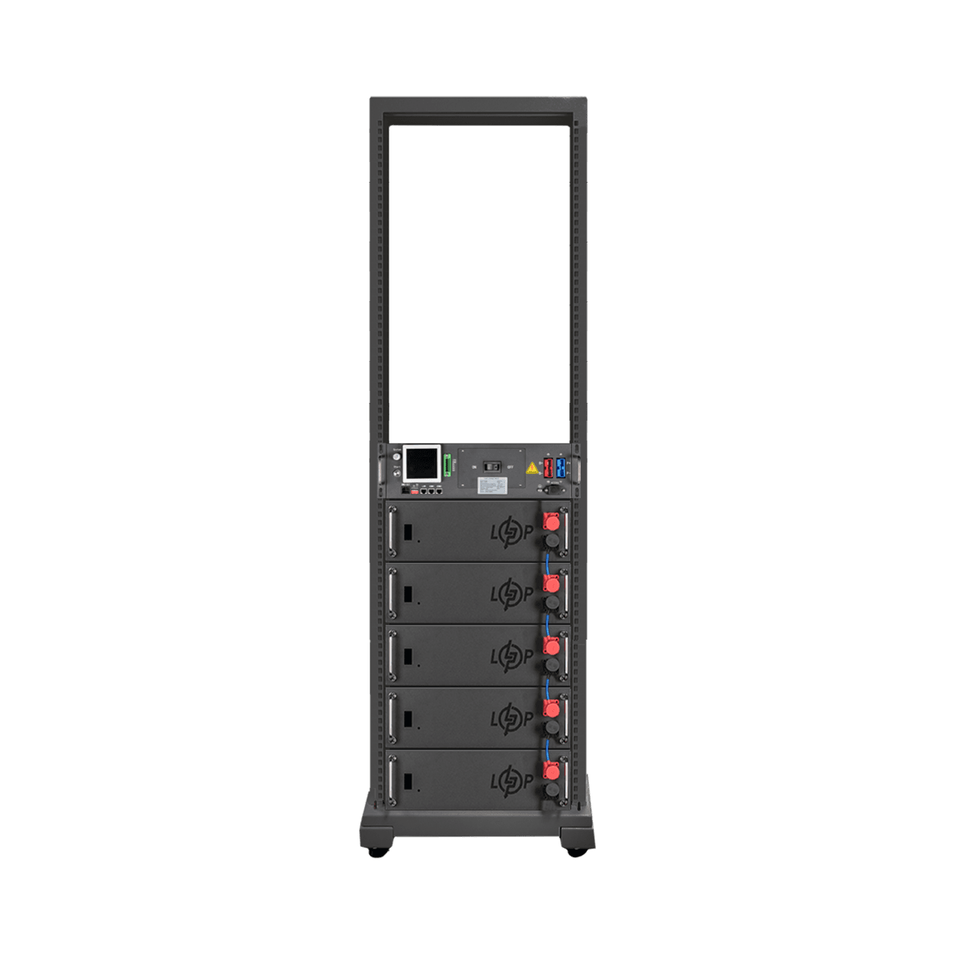 Аккумулятор LP LiFePO4 Battery HVM 256V 100Ah (25600Wh) BMS 125A AB Lrack black