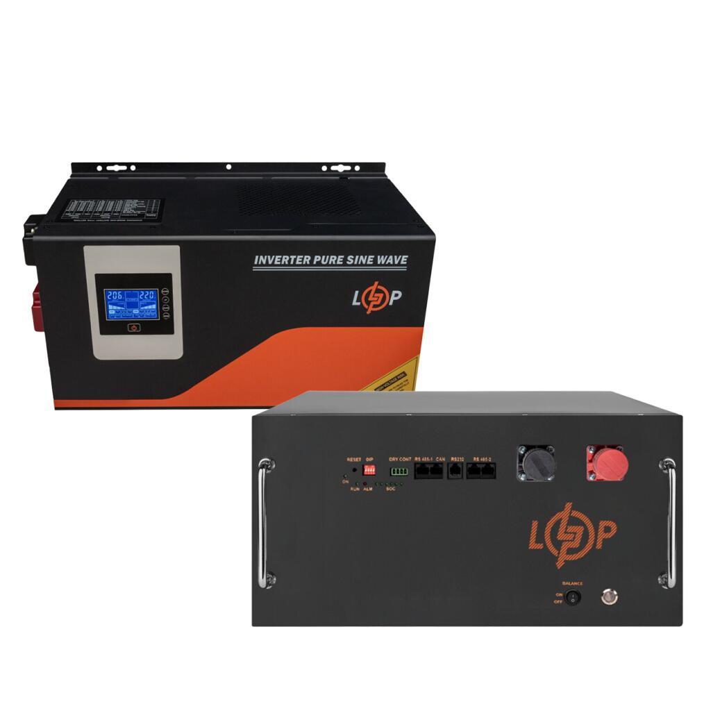 КРЖ LogicPower W3000 + літієва (LiFePO4) батарея 7168 Ватт (22892+38851 280 Ah) переводится как ИБП LogicPower W3000 + литиевая (LiFePO4) батарея 7168 Ватт (22892+38851 280 Ач).