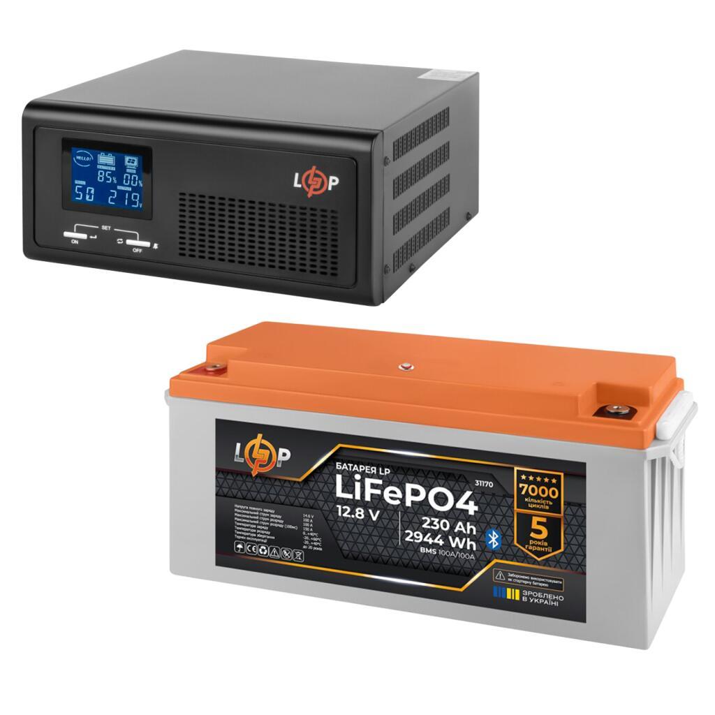 КРЖ LogicPower B1000 + литиевая (LiFePO4) батарея 2944 Ватт (19407+ 31170 230 Ah)