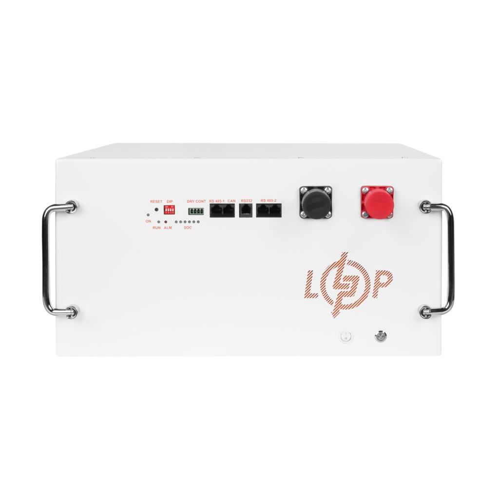 Аккумулятор LP LiFePO4 51,2V - 160 Ач (8192 Втч) (BMS JK 160A/100A) RM RS485/CAN WH