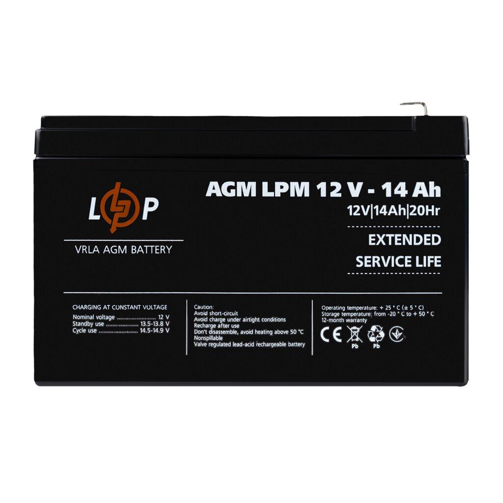 Аккумулятор AGM LPM 12V - 14 Ач