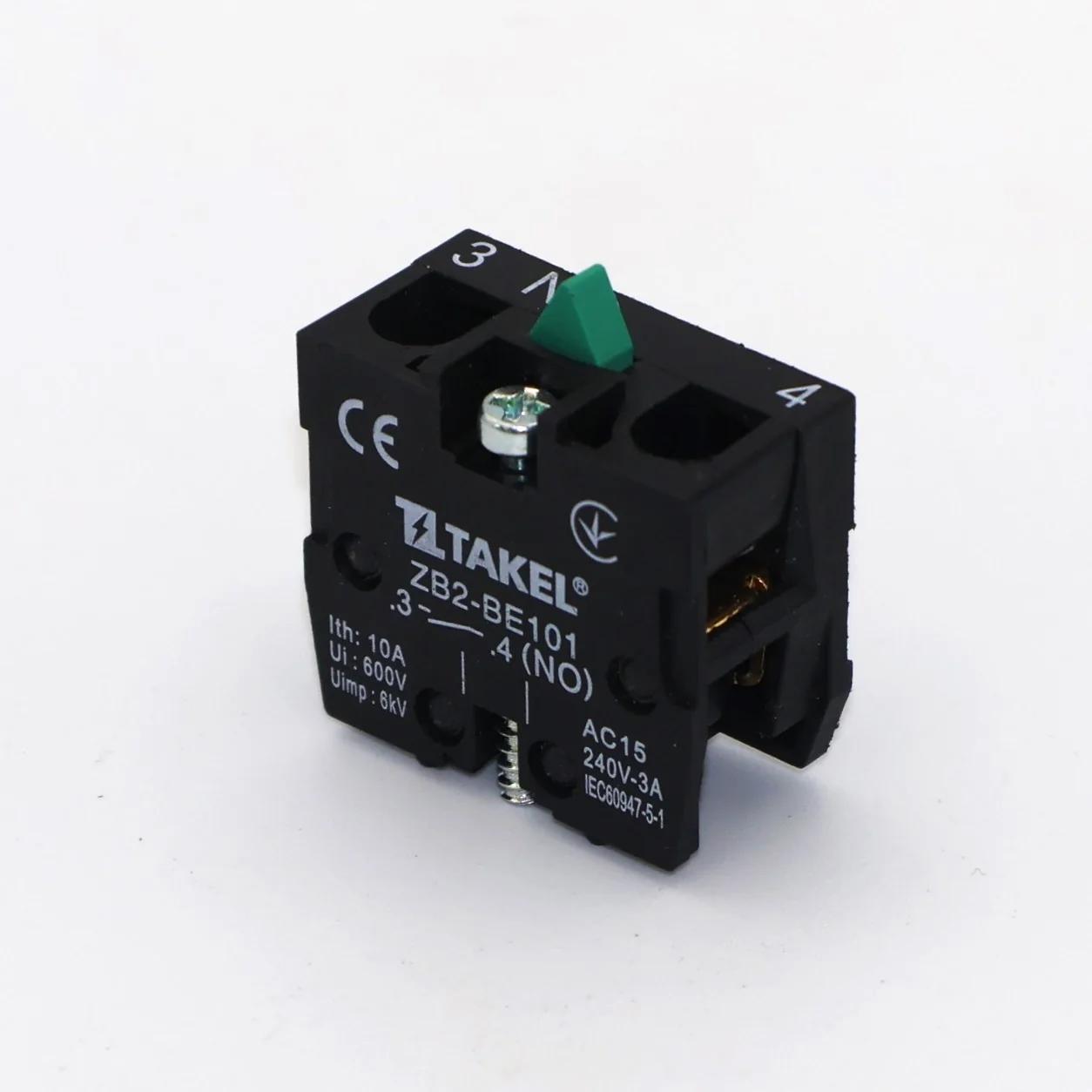 Блок-контакт ZB2-BE 101 (NO) для монтажа XB2 в корпусе поста