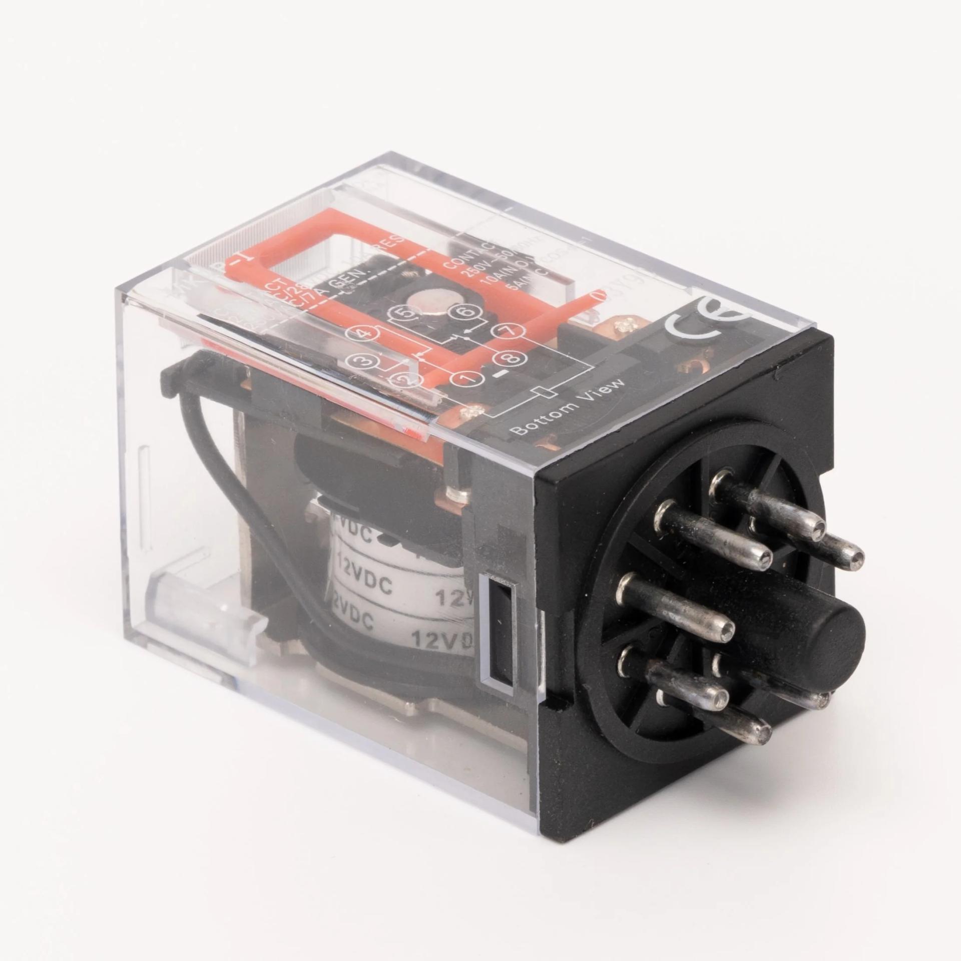 Реле промежуточное MK2P DC 12В TAKEL